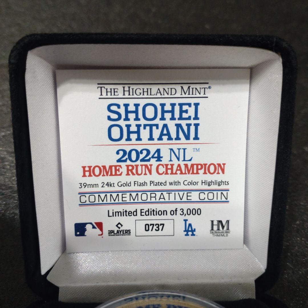 大谷翔平 2024 MLB NL ホームランチャンピオン記念