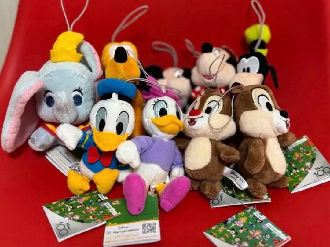 お値下げ中激レア100体セットディズニー100th セレブレーションマスコット！