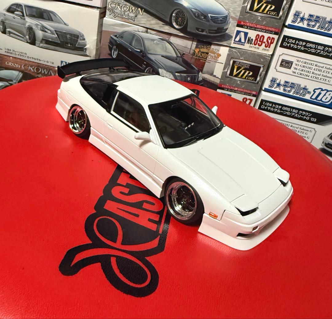 アオシマ URAS 180SX NOS仕様 Ver.2 WORKホイール 深リム