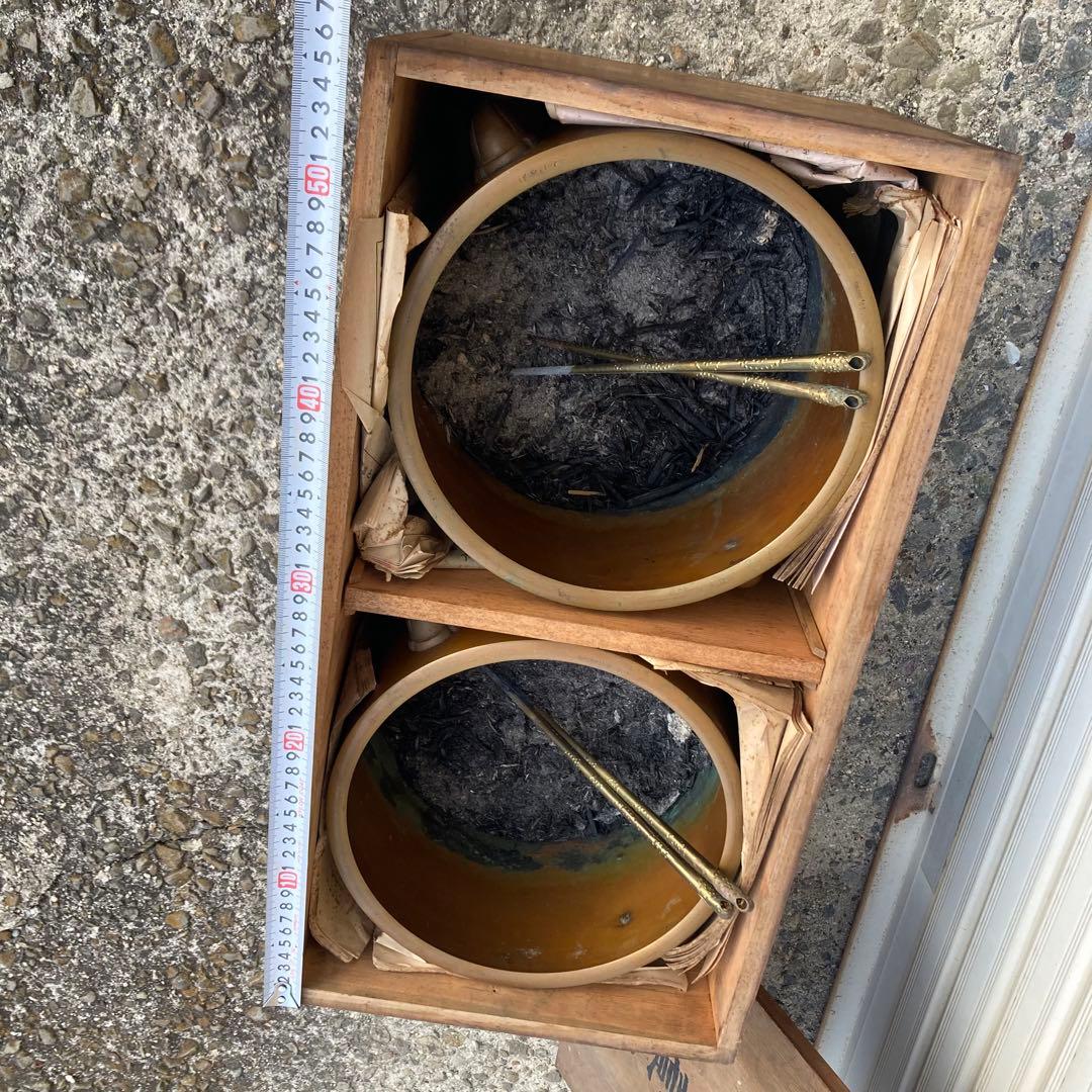 仙徳火鉢　火箸　セット