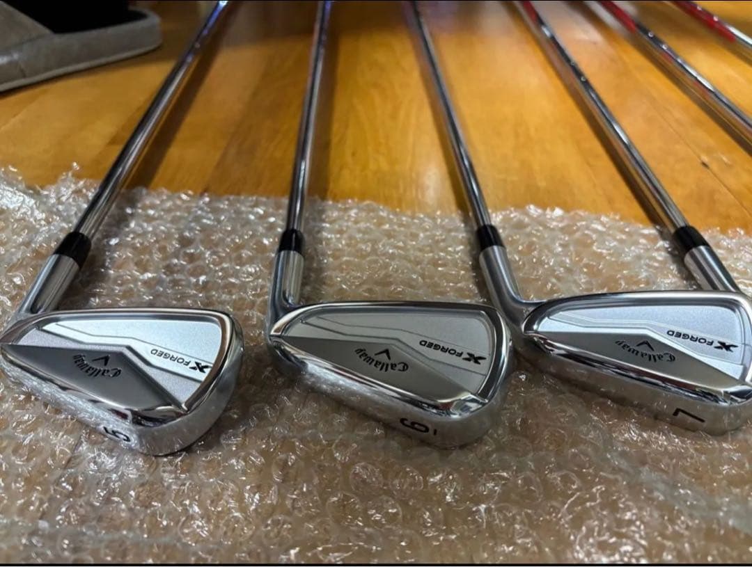 【芥子明太子　】キャロウェイ xフォージド アイアン 6本組