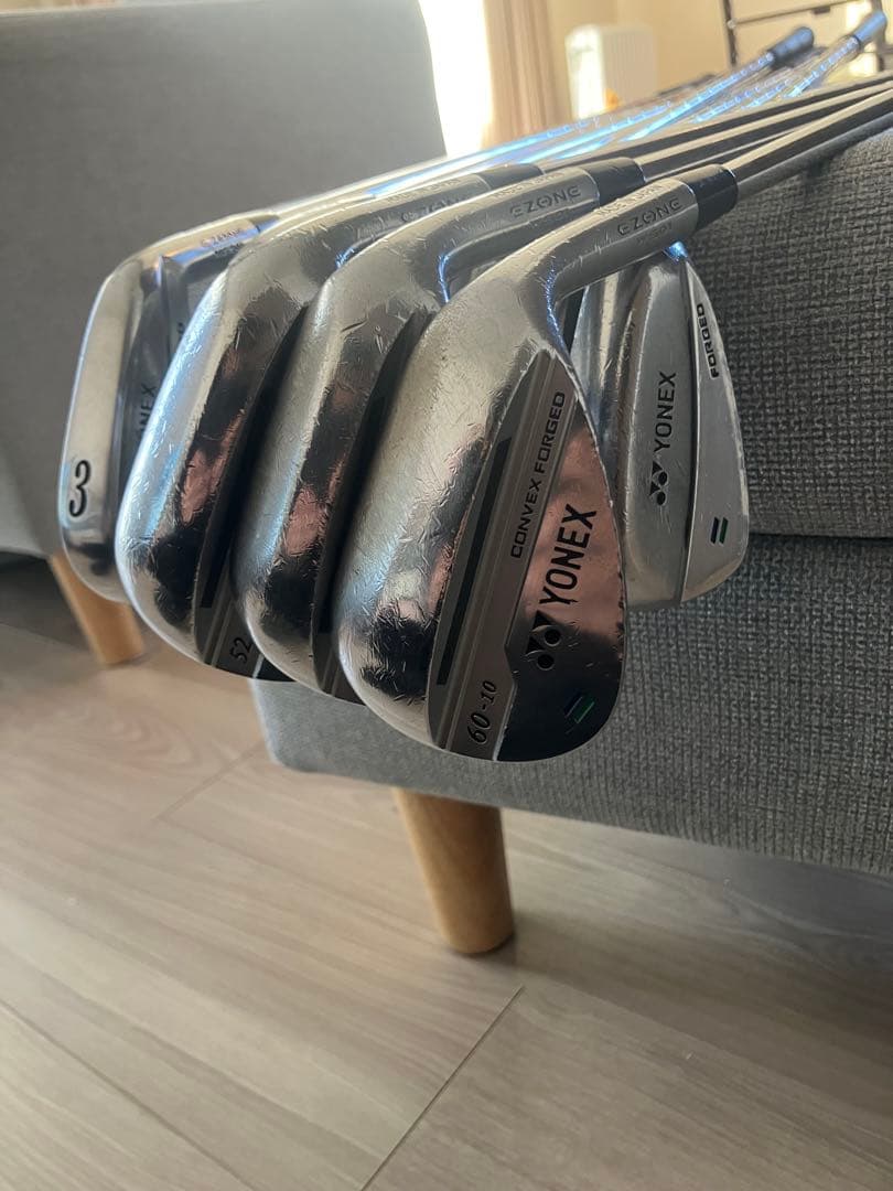 ヨネックスEZONEMB501アイアンウェッジMODUSSYSTEM3TOUR