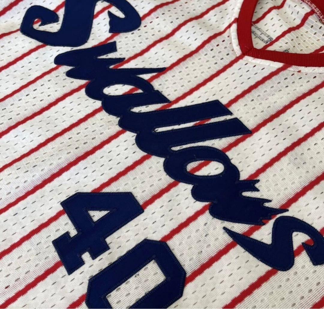 東京ヤクルトスワローズ　鈴木平　実使用ホームユニフォーム　デサント　1992