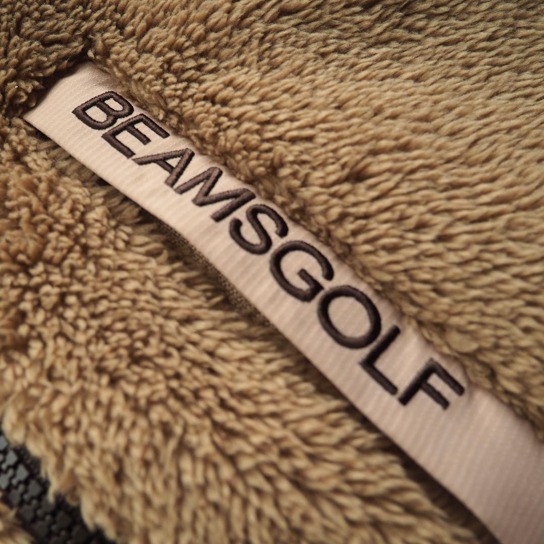新品 BEAMS ビームス ゴルフ 2023AW ボア ブルゾン ジャケット L
