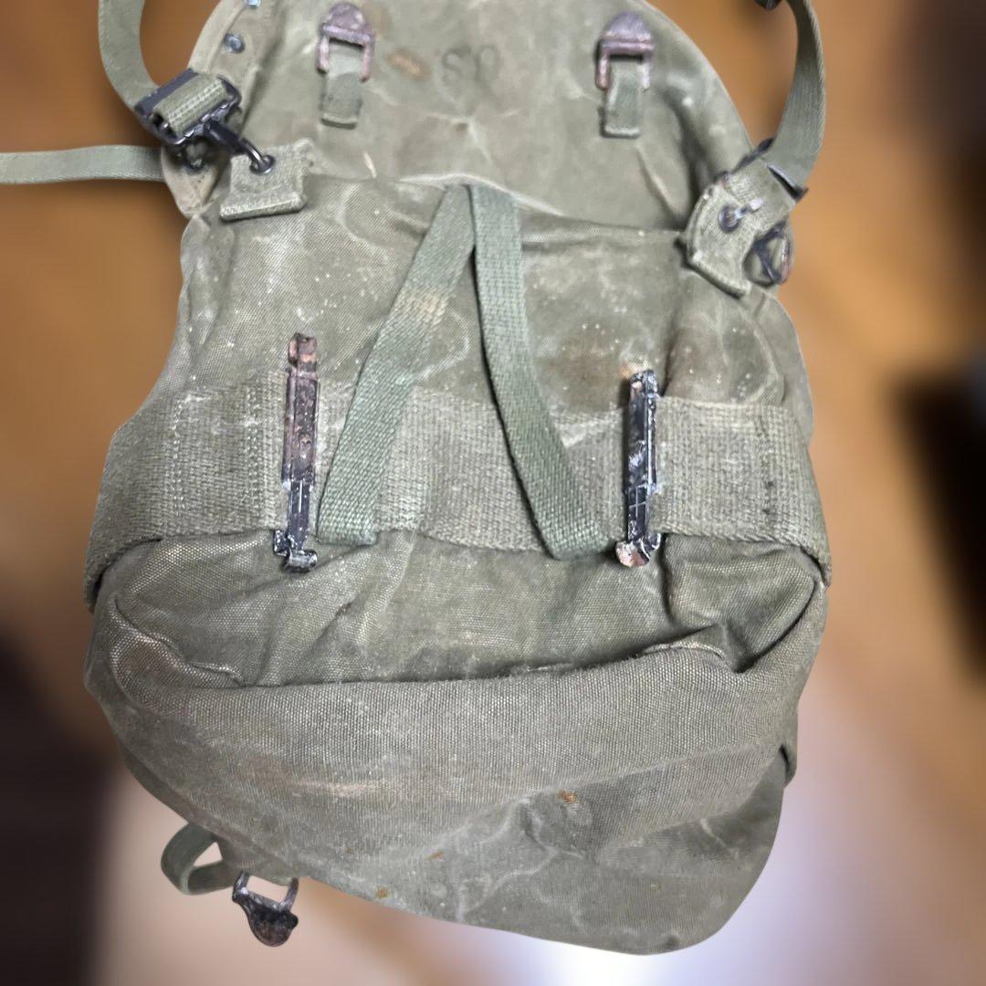 USオリーブドラブ ショルダーバッグ キャンバス