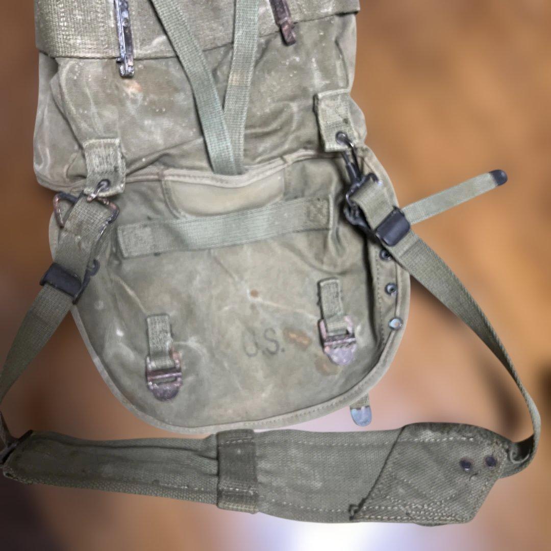 USオリーブドラブ ショルダーバッグ キャンバス