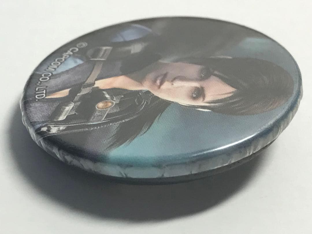 バイオハザード　ジル　缶バッジ　お台場限定