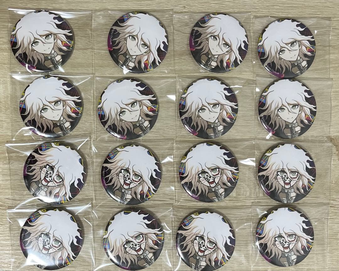ダンガンロンパ 絶対絶望少女 狛枝凪斗 召使い 缶バッジ 16点セット