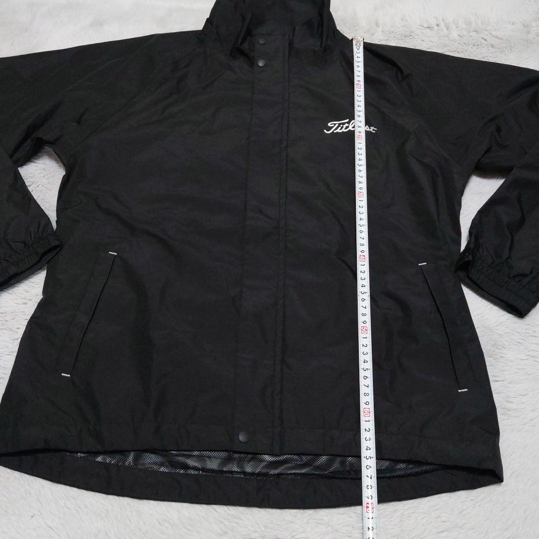 Titleistタイトリスト 黒 LLサイズ レインウェア【美品】