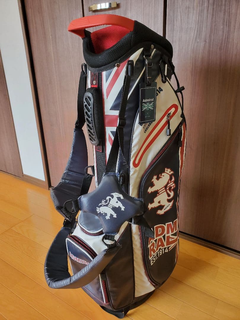 ADMIRAL スタンドバッグ ユニオンジャックデザイン