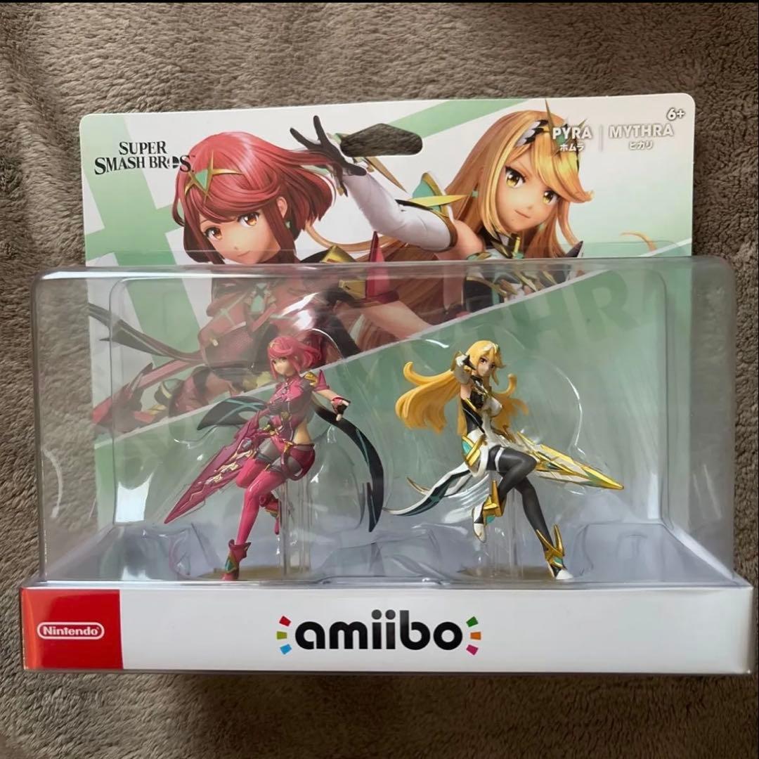amiibo ゼノブレイド　シュルク ホムラ ヒカリ ノア ミオ 5体セット