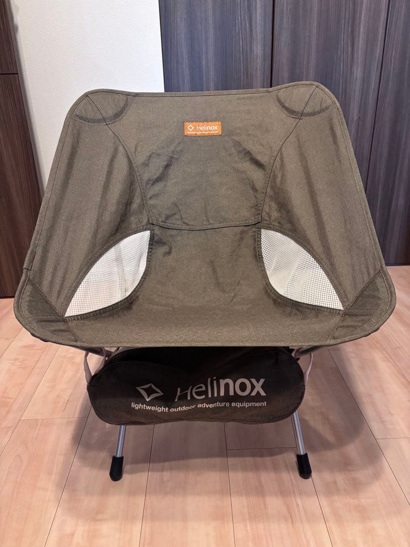 【美品】ヘリノックス　チェアワン　Helinox chir one オリーブ