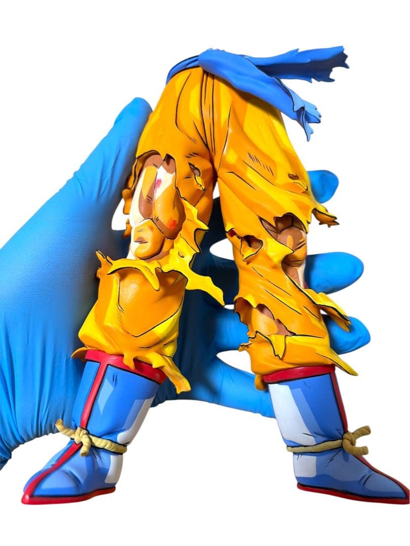 ドラゴンボールSMSP サイズ 伝説の超サイヤ人 孫悟空 リペイント 二次元彩色