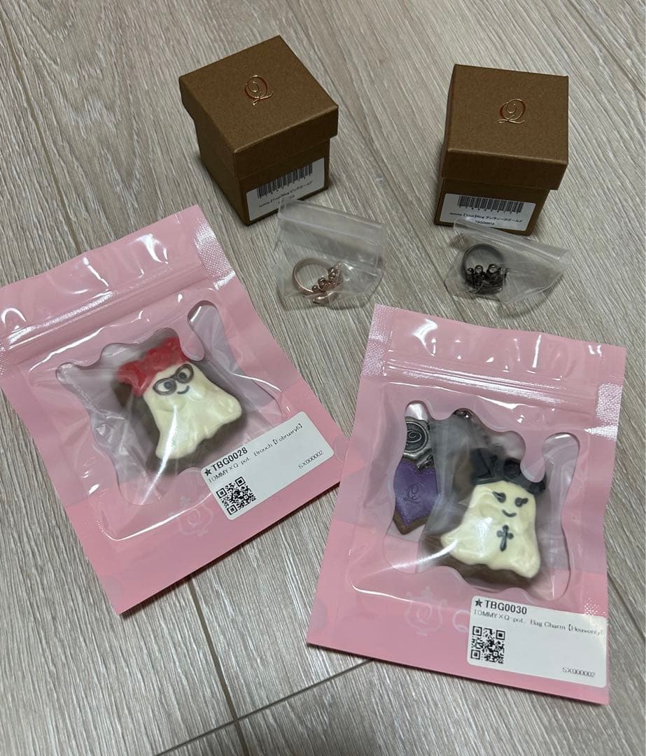 Q-pot. ×  heavenly6 リング　チャーム