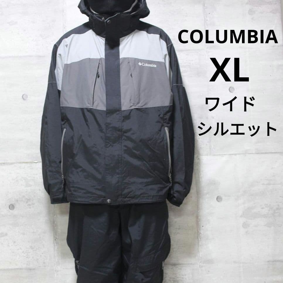 【美品 ビッグシルエット】オムニテック【XL】Columbia スノージャケット