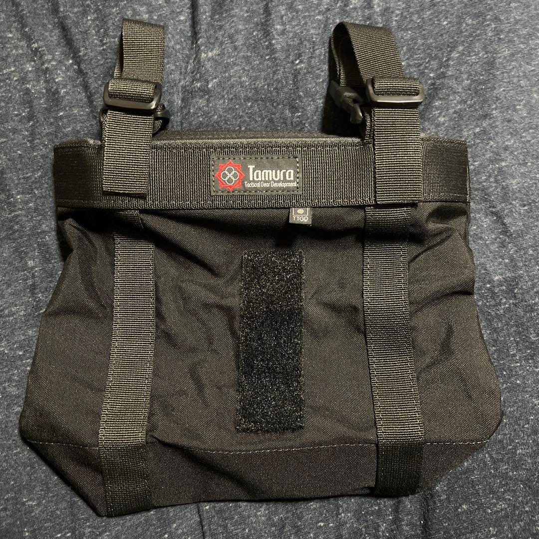 田村装備開発　ダンプポーチ黒