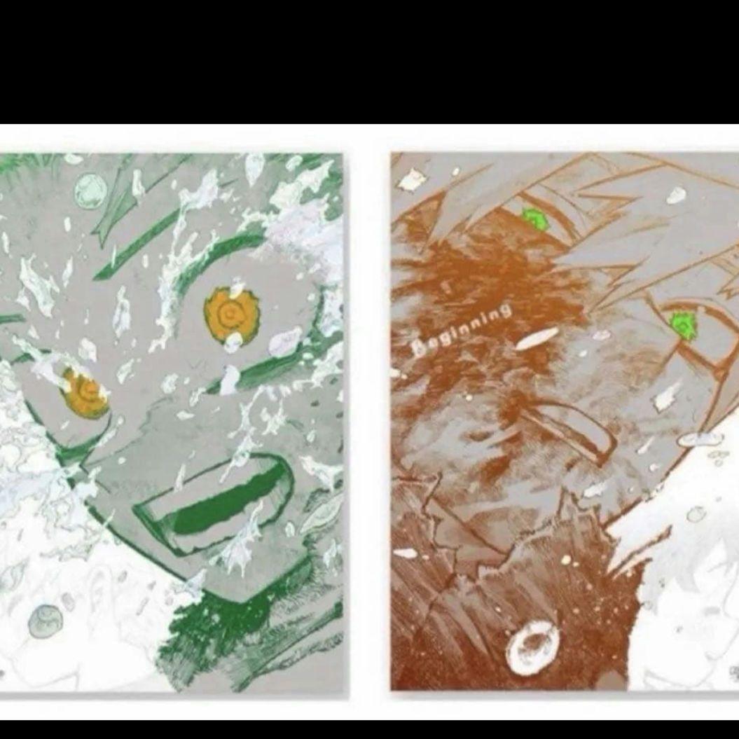 新品 僕のヒーローアカデミア ヒロアカ 原画展 A2アートポスター2枚セット