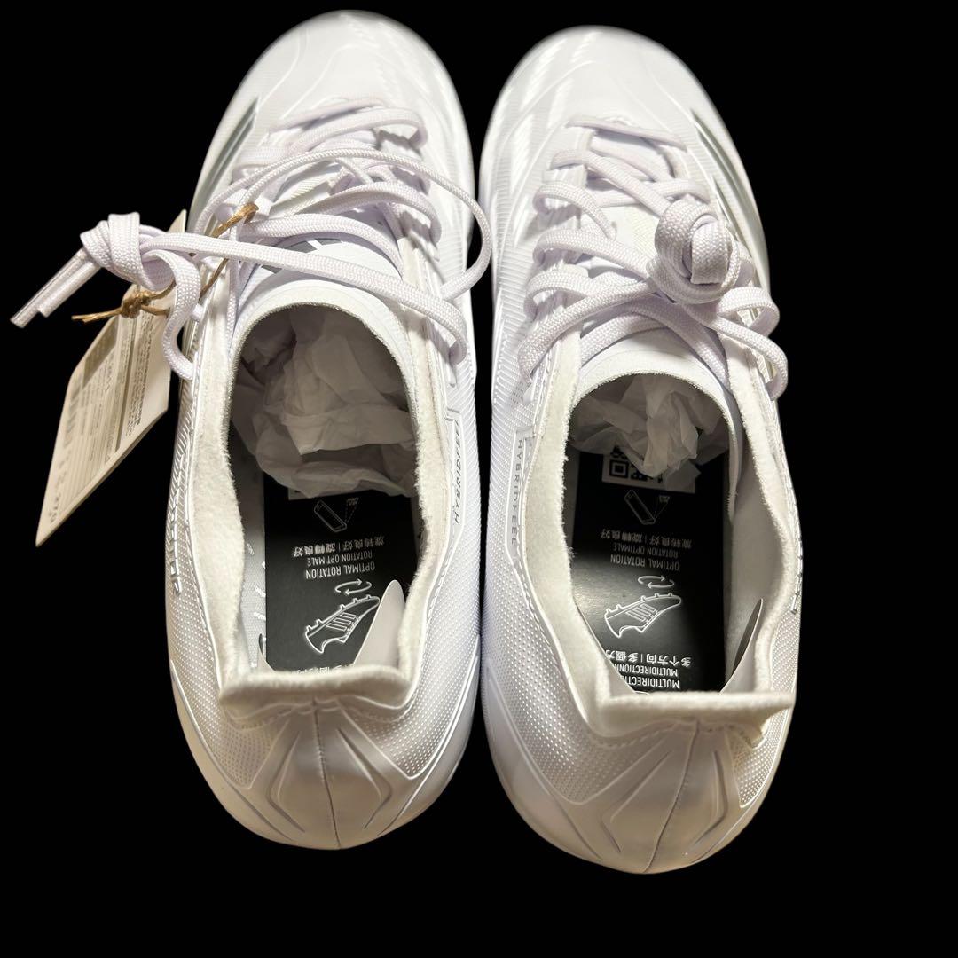 アディダス 　ホワイト 27cm 未使用品　サッカースパイク　adidas