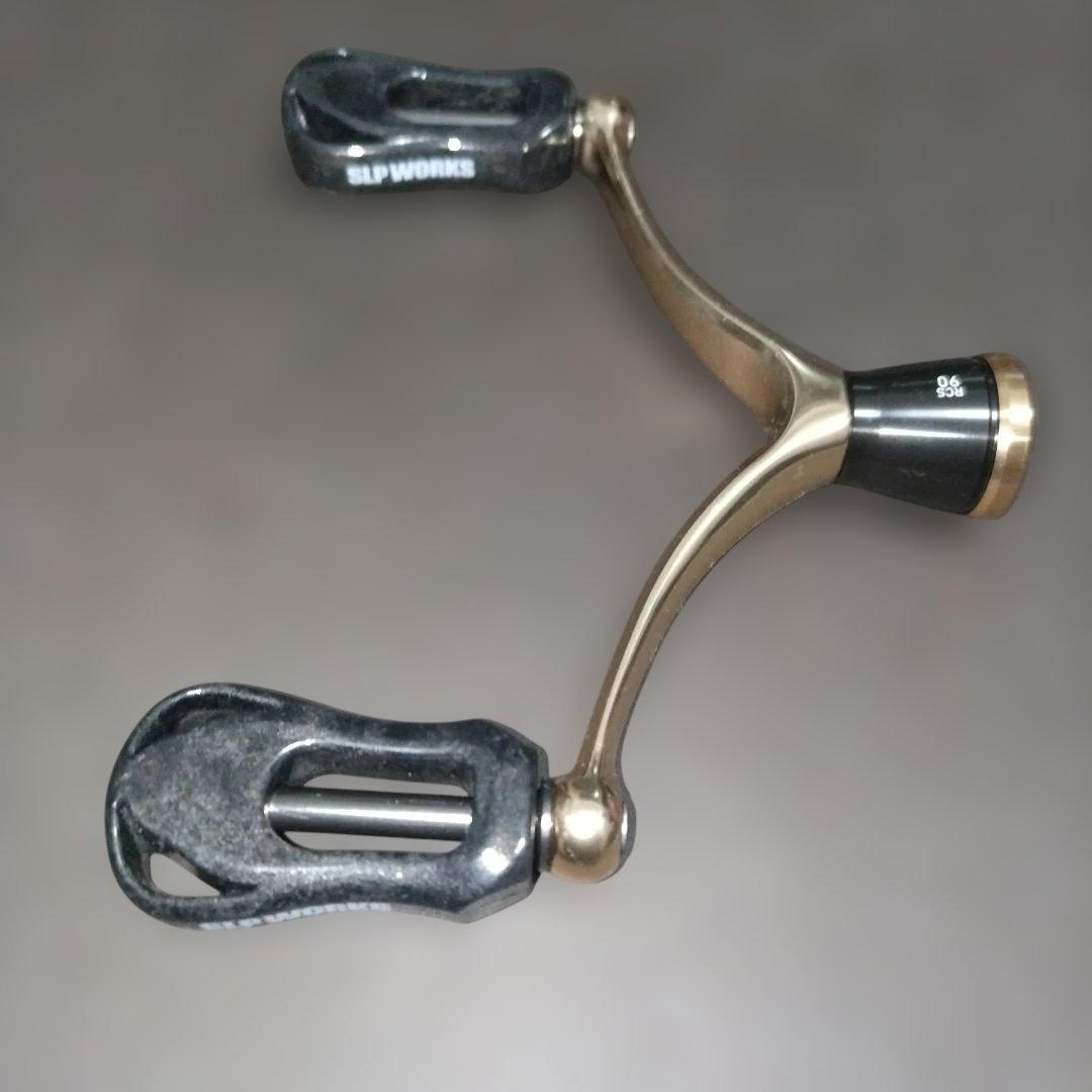 Daiwa RCS SLP マシンカットライトハンドル 90mm ザイオンノブ