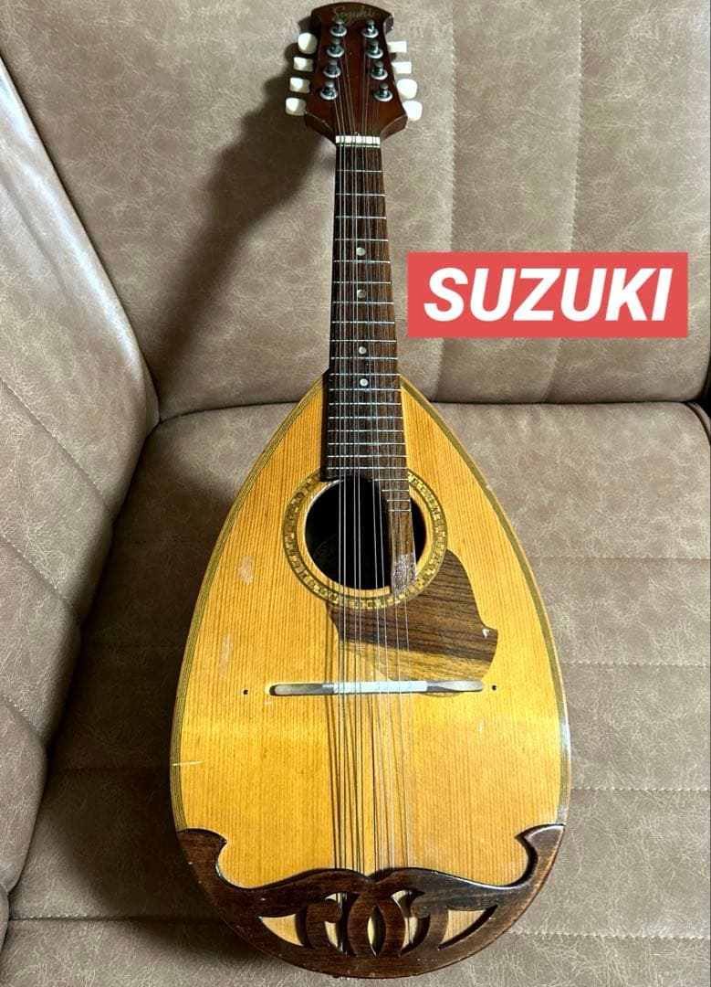★SUZUKI　 マンドリン　Model　✨No223 1985年　レトロ楽器