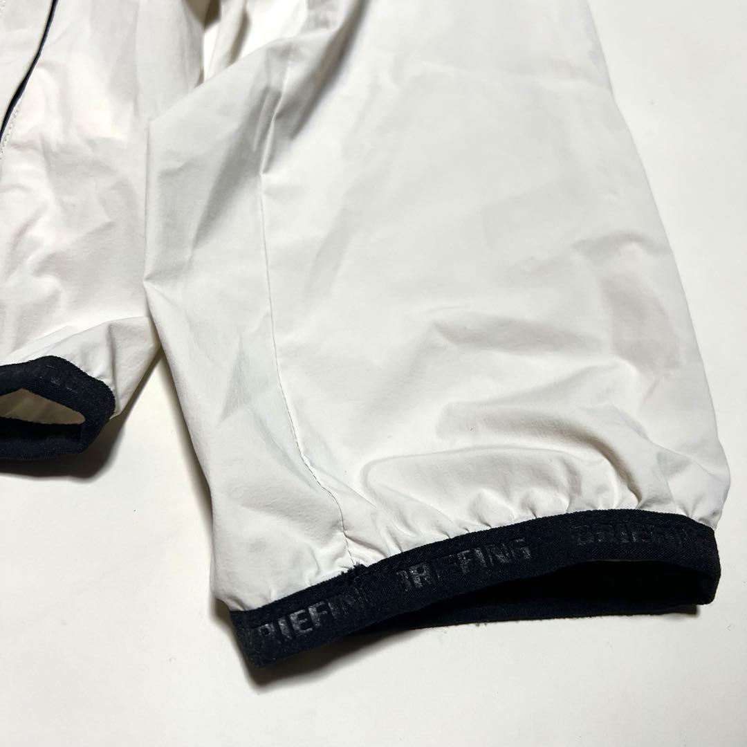 美品 BRIEFING GOLF ウィンドブルゾン XL 薄手 撥水 ストレッチ