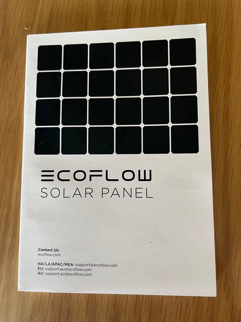 ECOFLOW 400W ソーラーパネル