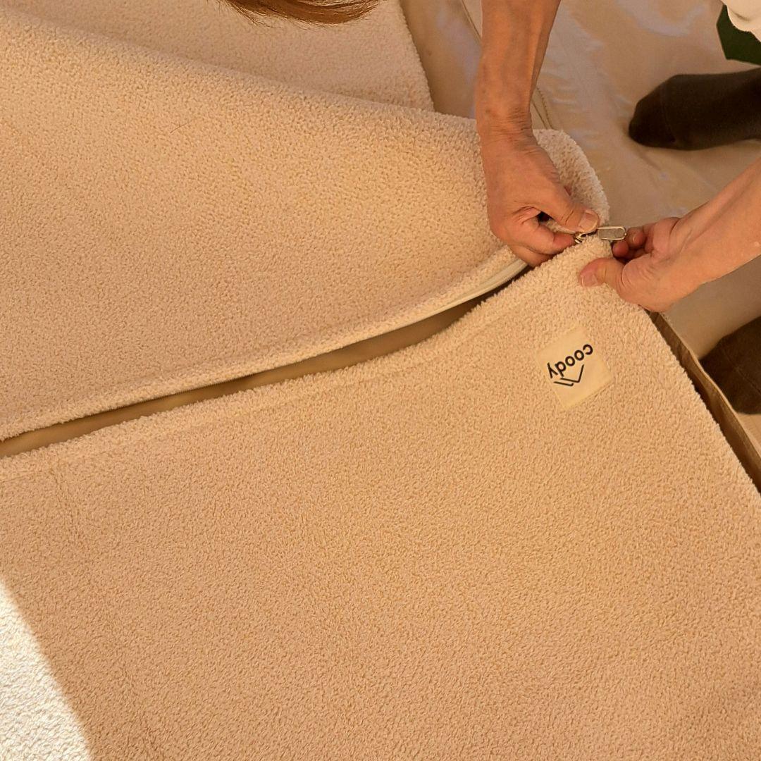 coody ファミリア + 専用カーペット+電動ポンプのセット【引き取り限定】