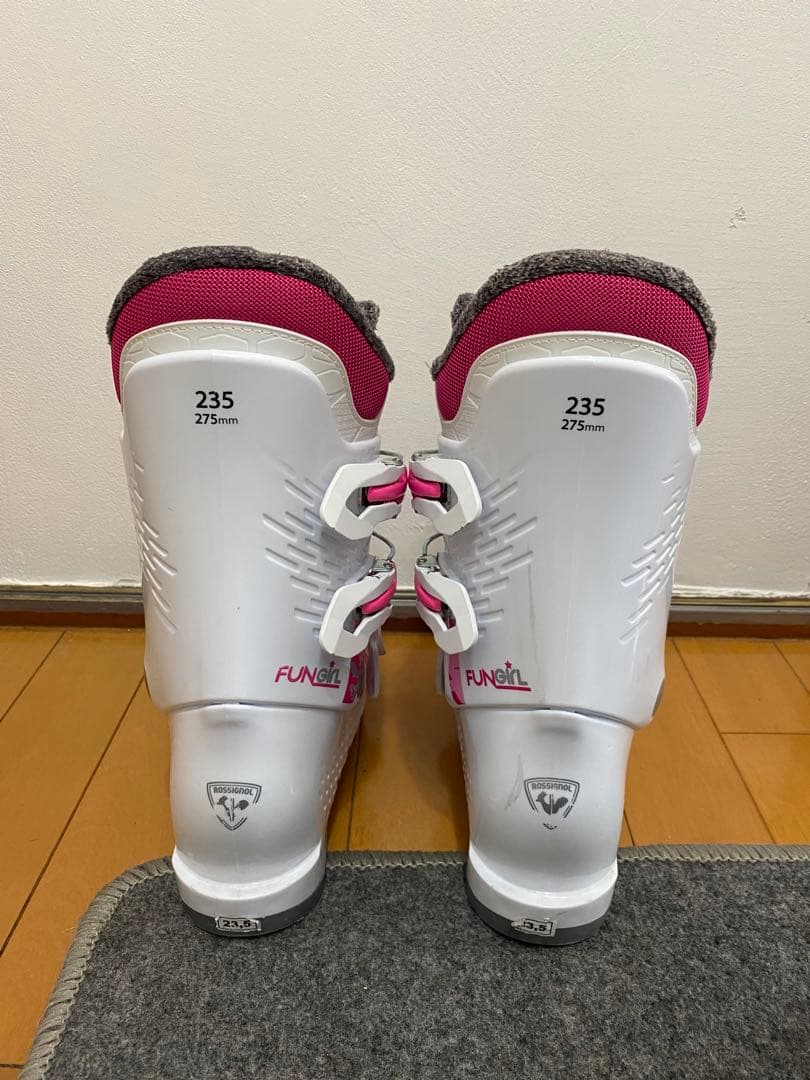 美品【Rossignol 】子ども用スキーブーツ 23.5cm