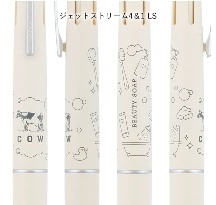 限定　牛乳石鹸　カウブランド　JETSTREAM 4&1 LS ユニボールワン