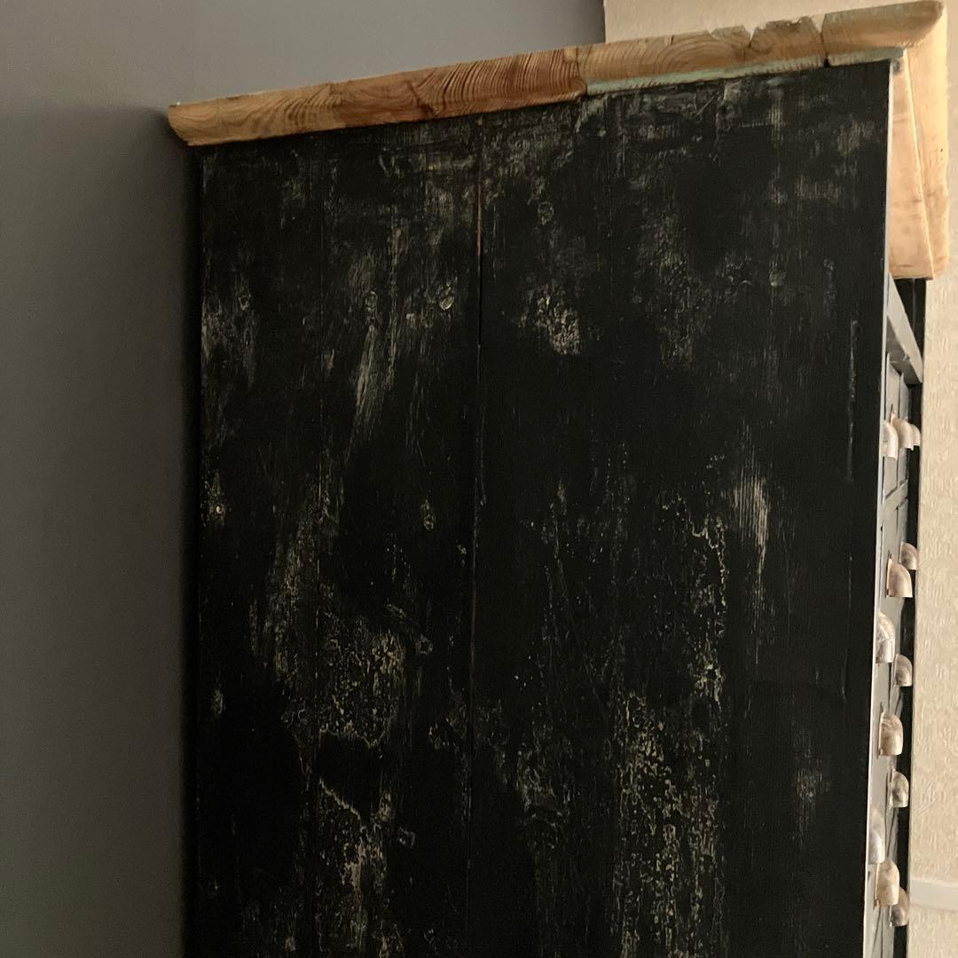 フランス アンティーク シェルフ インダストリアルラック キャビネット