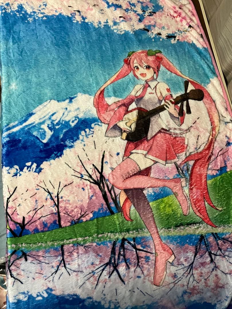 「弘前さくらまつり」×「桜ミク」 ブランケット 3種セット