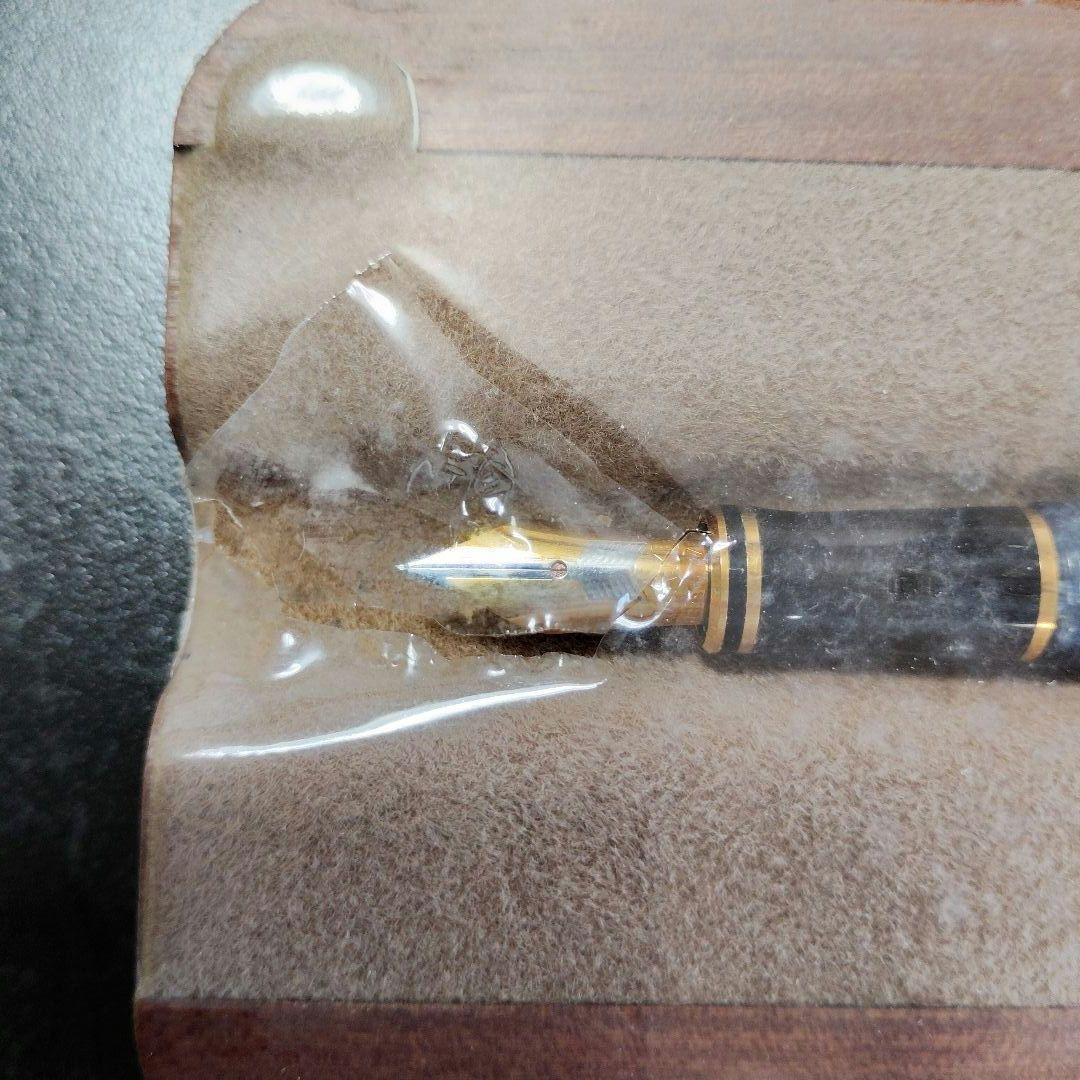 PARKER デュオフォールド 万年筆 ブルーマーブル GT 18K 英国製