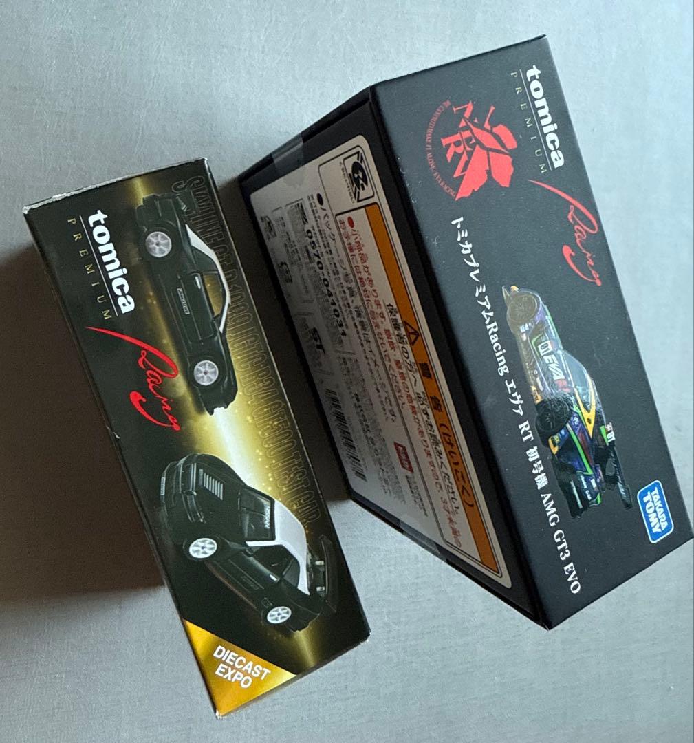 トミカ GT-R & エヴァンゲリオンレーシング AMG GT3 EVO
