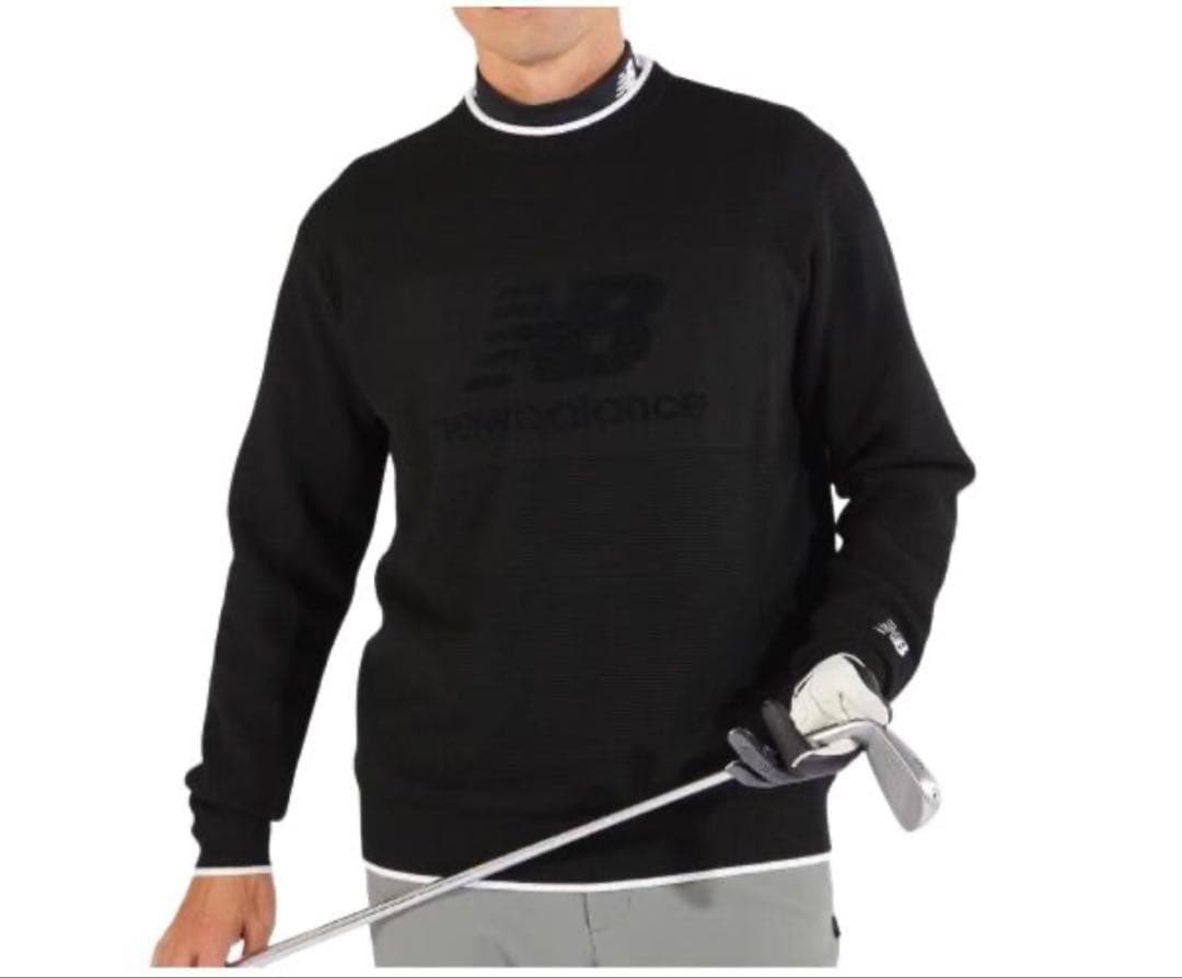 ニューバランス ゴルフ メンズ ニット クルーネック PULLOVER