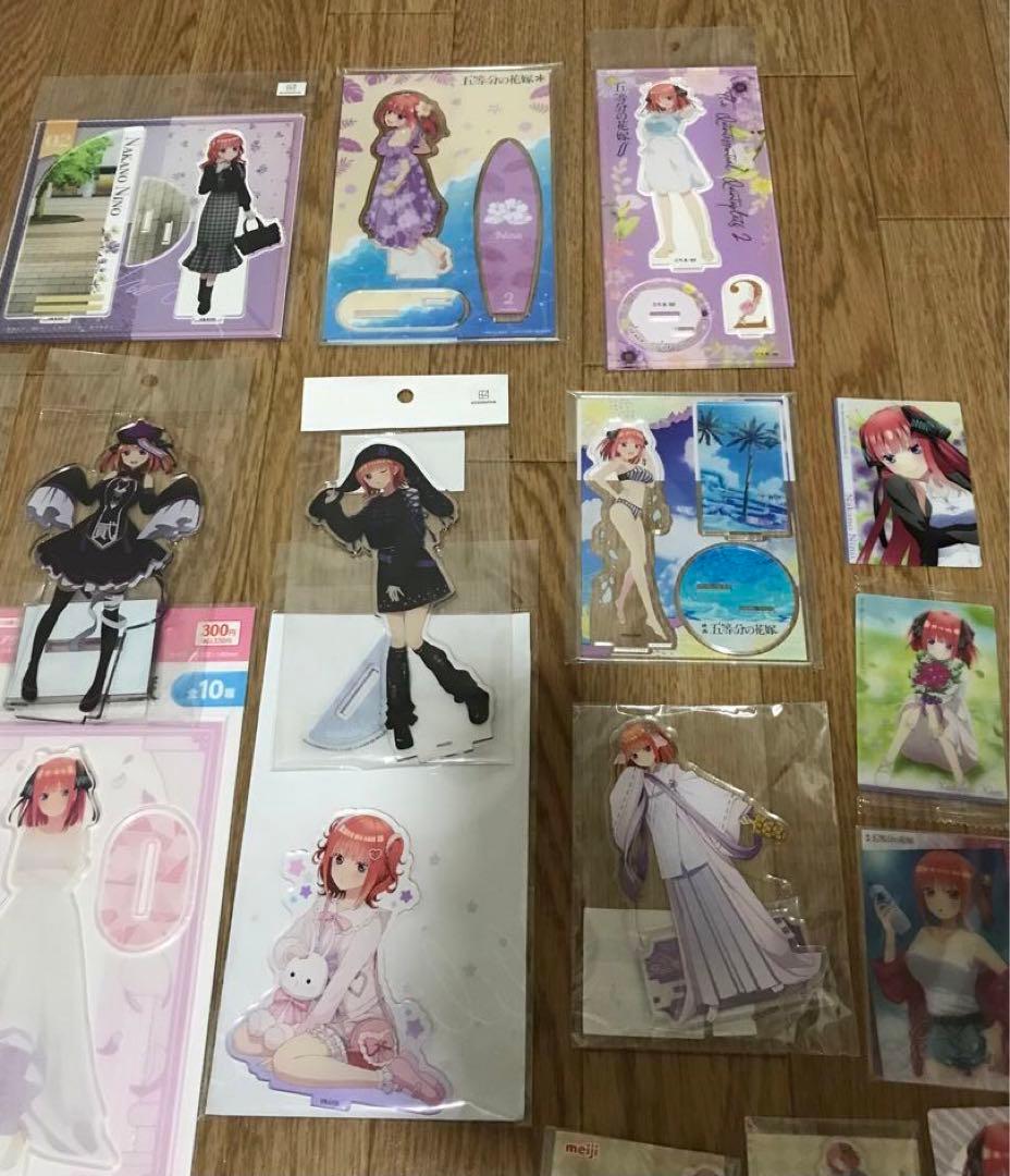 中野二乃アクリルスタンド類　まとめ売り！