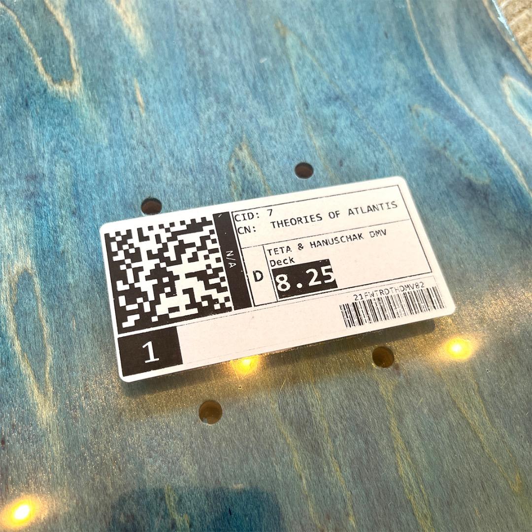 新品 TRAFFIC 8.25 TETA&HANUSCHAK DMV DECK