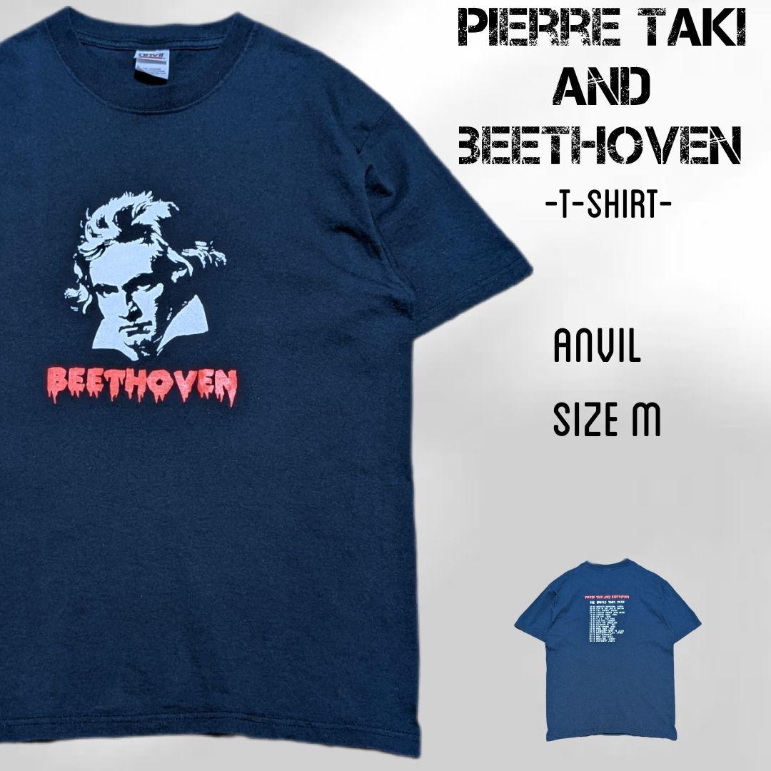 00s ピエール瀧とベートーベン　 2003ツアーＴシャツ 半袖Ｔシャツ　M　黒