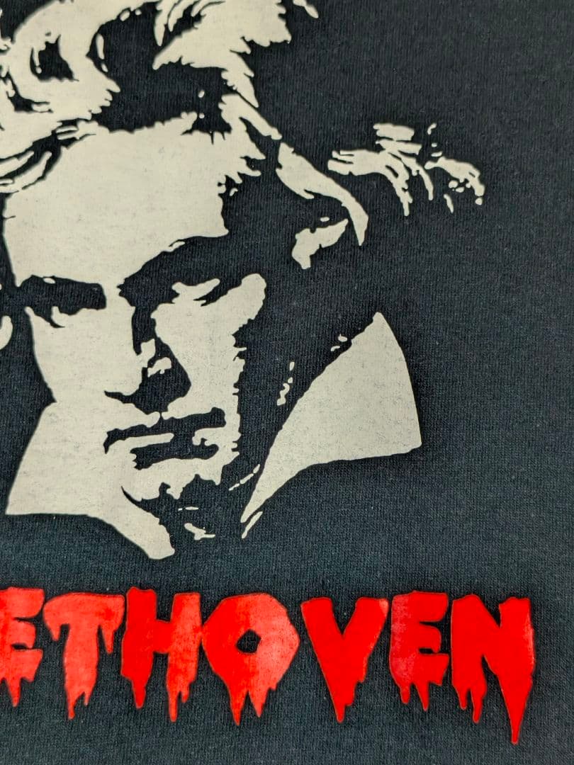 00s ピエール瀧とベートーベン　 2003ツアーＴシャツ 半袖Ｔシャツ　M　黒