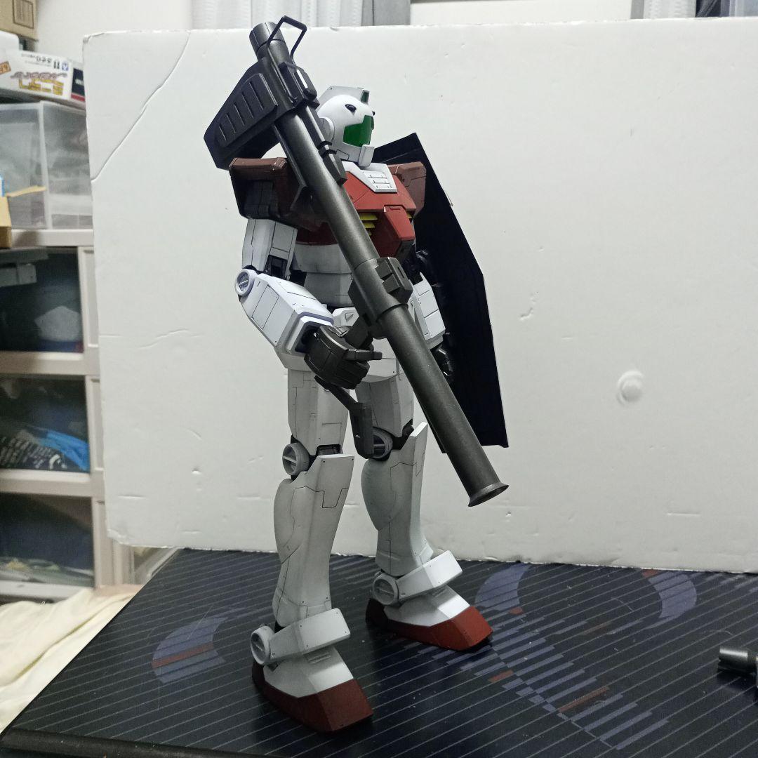 メガサイズ　ジム　1/48　プラモデル完成品　 ガンダムシリーズ