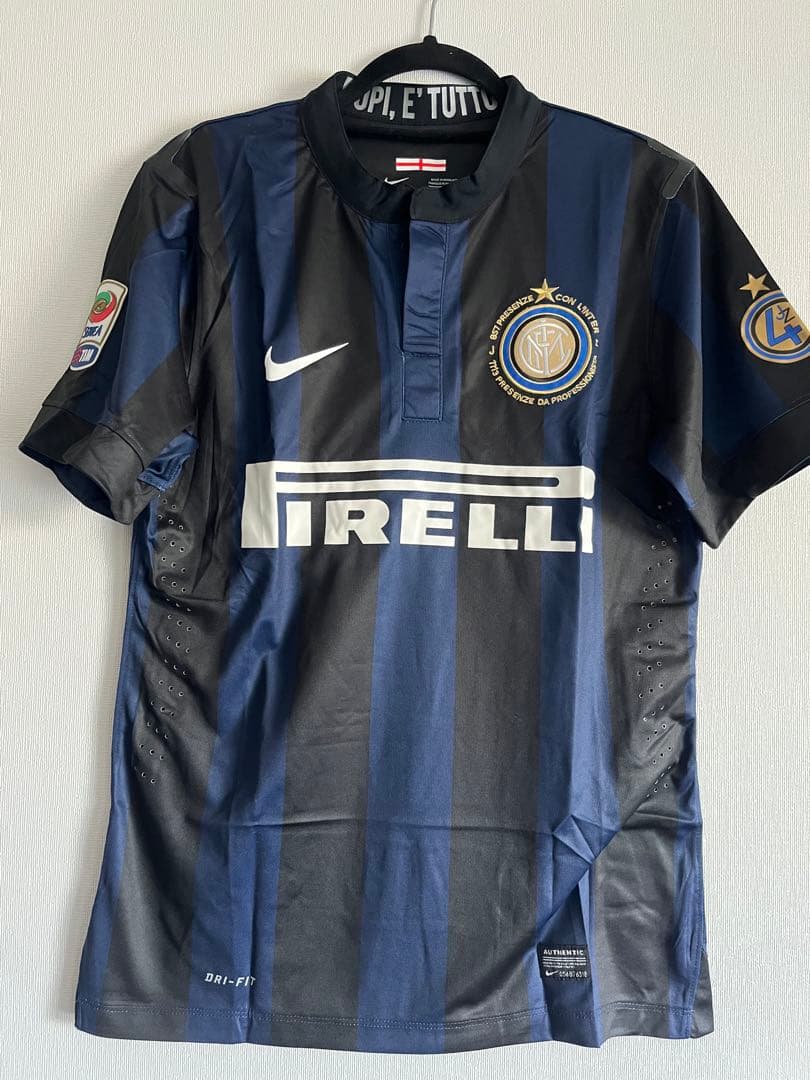 インテル 13/14 サネッティ #4　ユニフォーム　選手支給品　引退記念