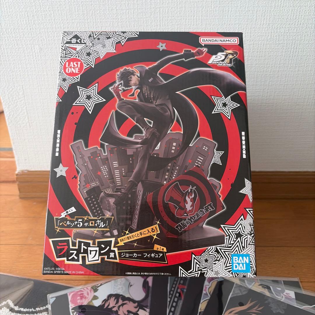 一番くじ　ペルソナ5 ザ・ロイヤル　ジョーカーフィギュア➕おまけ