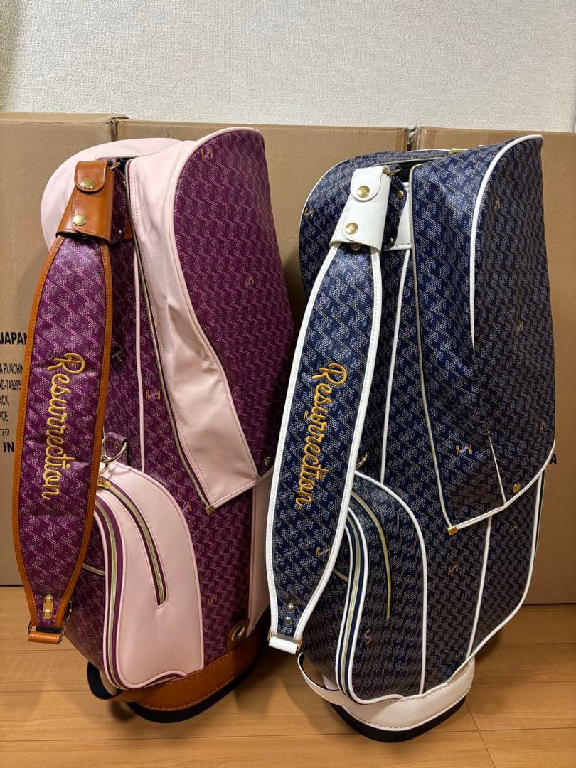 Resurrection RALLINA キャディバッグ レザレクションネイビー