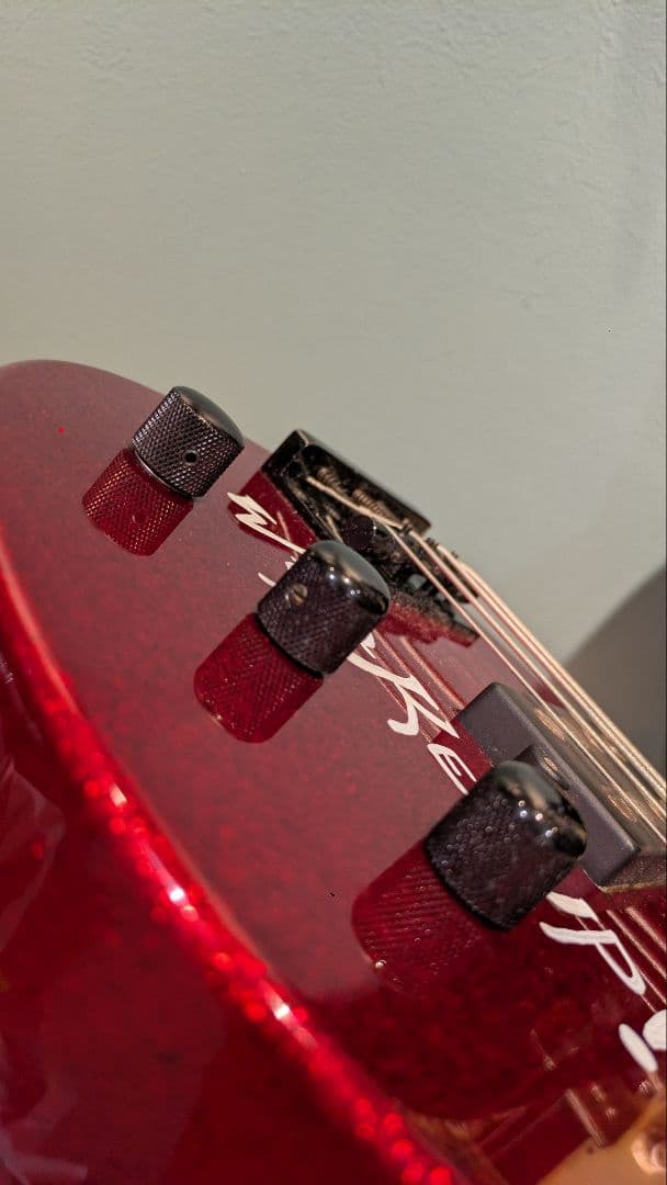 EDWARDS E-J-85TM 赤ラメ LUNA SEA J ベース　ルナシー