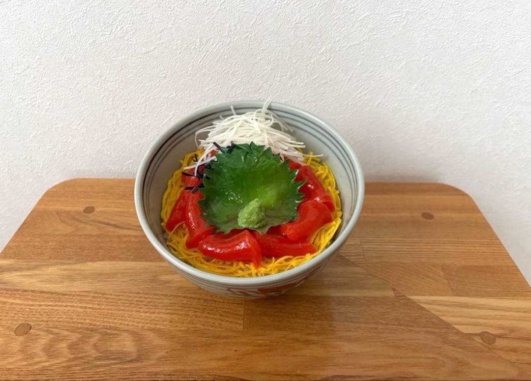 SALE✩.*˚イワサキ・ビーアイ 岩崎(株) 食品サンプル マグロ丼 置物