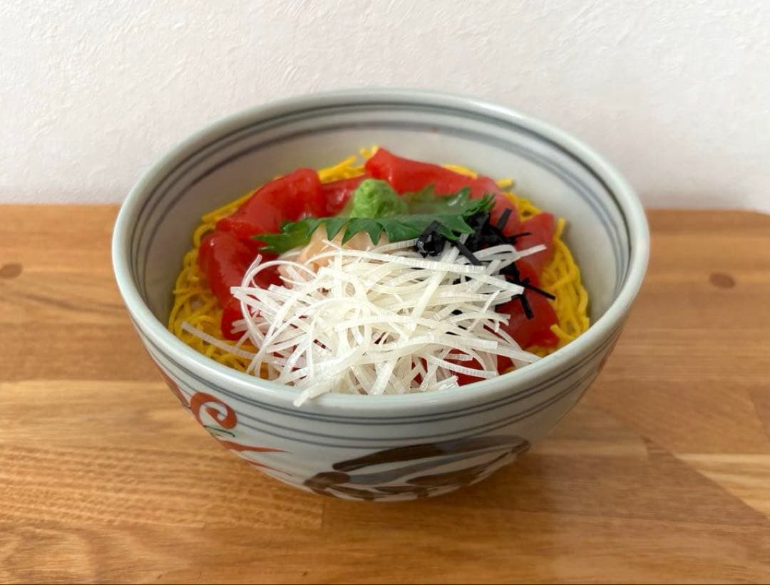 SALE✩.*˚イワサキ・ビーアイ 岩崎(株) 食品サンプル マグロ丼 置物