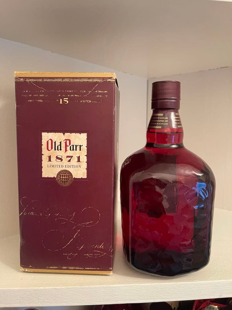 Old Parr 1871 15年 限定版ウイスキー 750ml３本セット