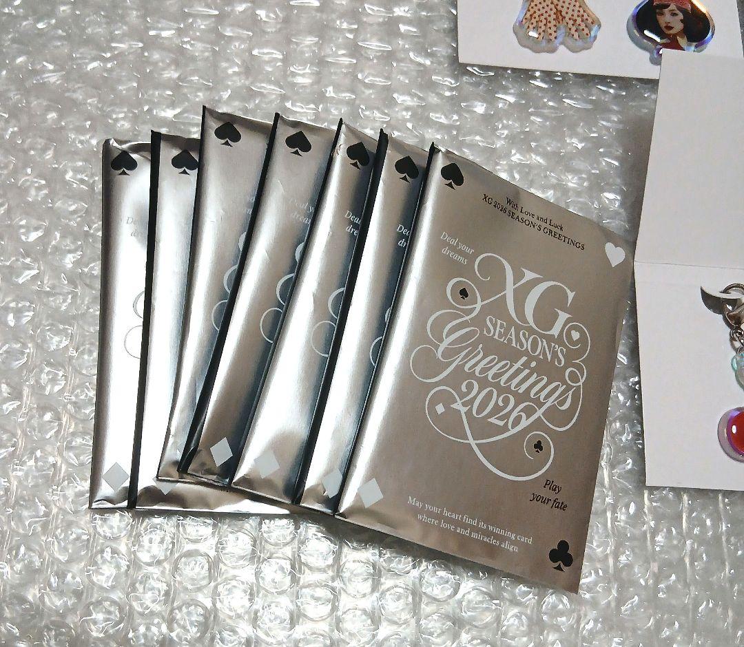 XG メンバー コンプ 7個 セット 2026 シーグリ アクリルチャーム