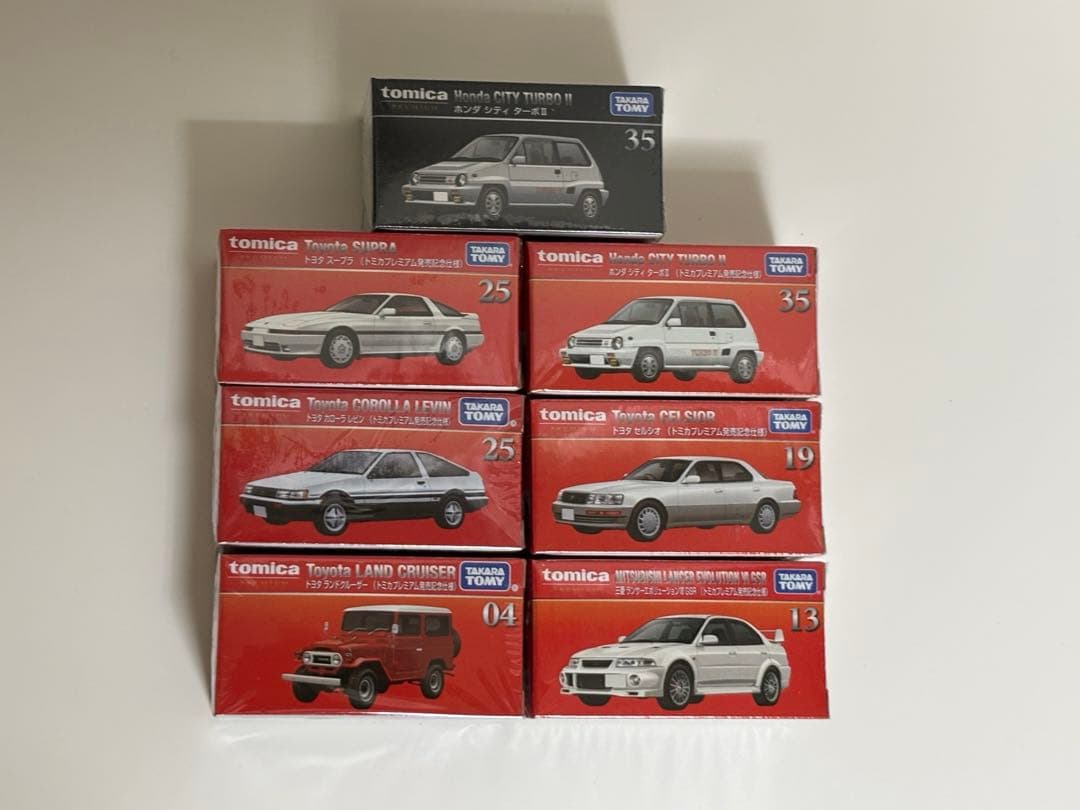 【未開封】トミカプレミアム　まとめ売り7台　トヨタ、ホンダ、三菱