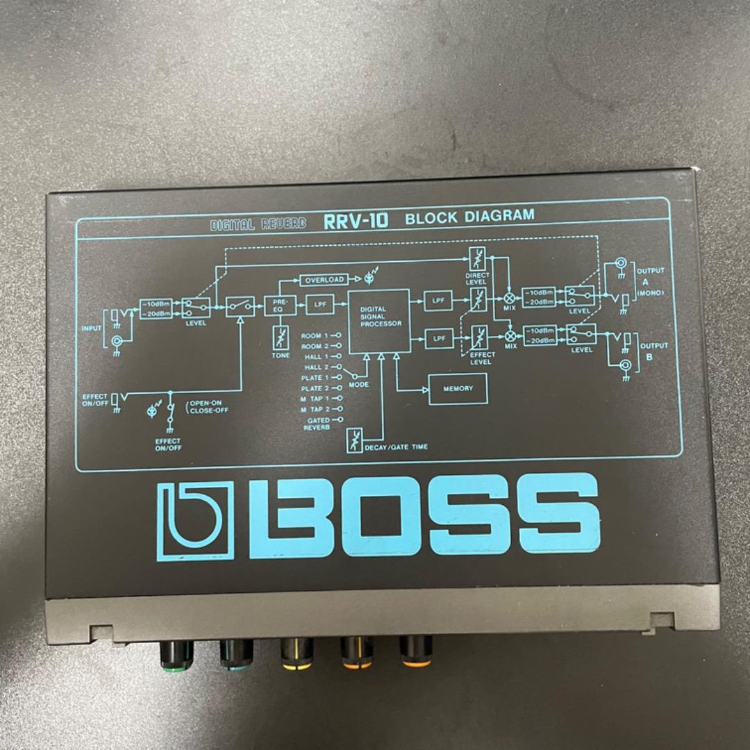 ギター BOSS RRV-10 DIGITAL REVERB