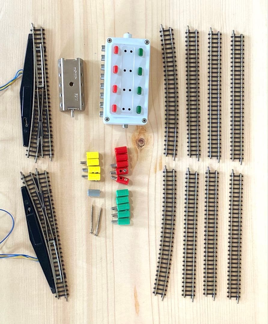 メルクリンミニクラブ　8191 SET-E 分岐器セット　Ｚゲージ